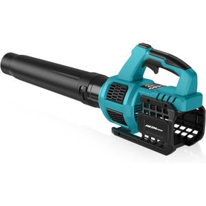 HEINRPO Cordless Leaf Blower Compatible with Makita 18V Battery(No Battery) 400CFM Electric Leaf Blower Cordless, Variable Speed, Turbo Mode, Handheld Battery Powered Leaf blowers for Lawn Care
