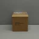 K&K Interiors Brown Resin Glittered Gingerbread House Snow Globe, 5-inch Height, Christmas Decoration