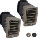 APPERFiT Dash A/C Air Vent Passenger Side (Tan) Compatible with 1999-2007 Chevrolet Chevy Avalanche Silverado Tahoe Suburban/GMC Sierra Yukon/Cadillac Escalade Replaces 15169325 74937