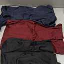 Real Essentials 3 Pack: Men's Mesh Long Sleeve Athletic Pullover Hoodie Sweatshirt Pockets UPF 50+ ( Big & Tall), Size:Large