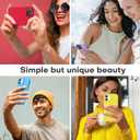 LOVE 3000 Designed for iPhone 12 Case/iPhone 12 Pro Case, Premium Silicone with [Soft Anti-Scratch Microfiber Lining] Shockproof Protective Phone Case for Men Women Girls 6.1", Blue