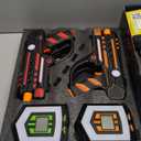 Squad Hero Rechargeable Laser Tag 360 Sensors + LCDs - Set of 4 - Easter Gift Ideas for Kids Teens and Adults Boys & Girls Family Fun - Cool Teenage Lazer Group Activity, Teen Gifts Ages 8+ Year Old