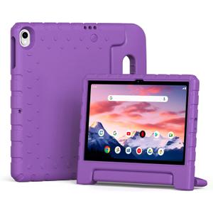Bolete Kids Case for Onn 10.1 Tablet Case 2024 Gen 4 (Model:100135925),Kidfriendly Shockproof Soft EVA Adjustable Stand Cover for Onn Tablet 10.1 Inch 2024, Purple