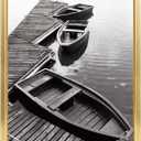 Giverny 9x12 Picture Frames, Gold Photo Frames for Wall Mounting, Simple Design Glossy Finish Frame Perfect for Home Decoration, Office, Hotel and Various Ceremonies Praties