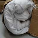 Full XL Size Mattress Topper for Back Pain, Cooling Extra Thick Mattress Pad Cover with 8-21 inch Deep Pocket, Plush Pillow Top Mattress Topper Overfilled with Down Alternative, Full Extra Long, White