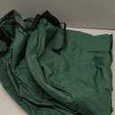 ZOBER Christmas Wreath Storage Container 30 Inch - Wreath Bag Fits 2 Wreaths Box - 600D Oxford Fabric - Interior Compartment for Storing Garlands, Wreaths Storage Bag W Strong Durable Handles - Green