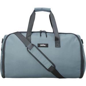 Halfday Convertible 2-in-1 Garment Duffel Weekender Bag 40L: Wrinkle-Free Travel (Hanging Suit Compartment, Shoe Pockets, Trolley Sleeve), Durable & Water-Resistant Carry-on, Coast
