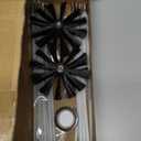 Chimney Sweep Kit Chimney Brush Kit Chimney Cleaning Kit, 20FT Dryer Vent Cleaner Kit Duct Cleaning Tools, Dryer Vent Cleaning Kit Fireplace Chimney Brushes-15pcs Flexible Rods, 2pcs 6in Chimney Brush