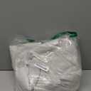 LAMIT Ivory 100% Blackout Linen Curtains, 84 Inch Linen Textured Living Room Farmhouse Curtains Room Darkening Back Tab and Rod Pocket Burlap Neutral Panels with White Liner, 2 Panels, 52 x 84 Inch