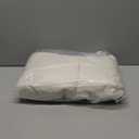 LOFE Organic Buckwheat Pillow for Sleeping with Organic Cotton Pillowcase - Kids/Travel Size 11''x16'' Adjustable Firm Pillow, Cervical Support for Back and Side Sleepers(Tartary Buckwheat Hulls) (Off White(pure))