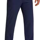 CNBQDD Dress Pants for Men Lightweight Golf Casual Slacks (Blue, L)