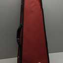 adm 4/4 Full Size Violin Hard Case Basic Professional Triangular Shape Backpack, Super Light Suspension  (Red)