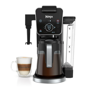 Ninja CFP201 DualBrew System 12-Cup Coffee Maker, Single-Serve for Grounds & K-Cup Pod Compatible, 3 Brew Styles, 60-oz. Water Reservoir & Carafe, Black