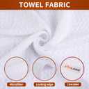 SUNLAND Halloween Kitchen Towels Home Decorative Holiday Kitchen Towel Fast Drying Tea Towel Night of Terror, Trick or Treat,Pumpkin and Ghost Dish Towels 16 Inch X 24 Inch Set of 6