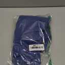 Latuza Men's Viscose Pajama Top Button Up Sleep Shirt (Large, Deep Blue)