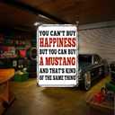 Mustang Sign, Mustang Accessories, Vintage Metal Mustang Signs
