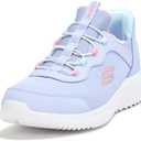 Skechers Girls' Bounder Simple Cute Shoe | Casual, Slip-ins, Air-Cooled Memory Foam, Machine Washable, Size 5c