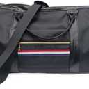 Compatible For Suit Travel Bag Convertible Garment Business Flight Luggage Duffel With Shoe Pouch Men Women(Black)