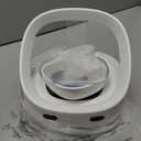 Auto Wet Food Automatic Cat Feeder, 6 Meal Timed Easy to Use Black Cat Wet Food Dispenser with App Control for Home Pets Use (White