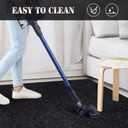ANTPOP 2FT x 8FT Non Slip Runner Rug - Waterproof Washable Outdoor Runner Rug for Hallway, Patio, Laundry Room, Custom Length Carpet Runner for RV, Entryway, Indoor Outdoor, Black