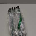 Curtain Rod 72"-144" for windows 1 Pack with Round Finials, 1" Diameter Rod Decorative Round Finials Adjustable Telescoping Black Drapery of Window Treatment