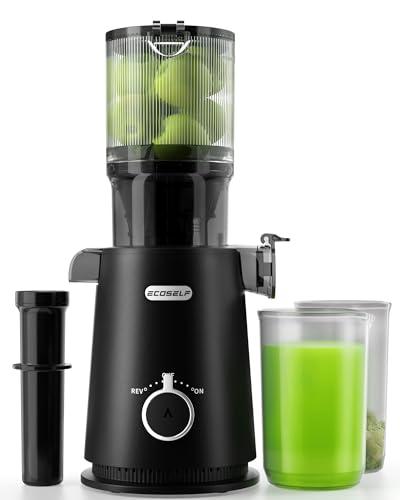 Black Juicer Machines with Wide Mouth, High Juice Yield