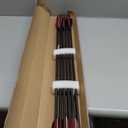 LWANO 30" Carbon Arrows-Archery Target Practice Hunting Arrows with 4" Turkey Feather Spine 500 for Recurve & Long Bow(Pack of 12) (Red Black)