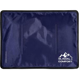 Glacial Comfort Large Gel Ice Pack for Injuries Reusable - (15" x 11") Cold Pads for Back Pain, Hip, Knee, Shoulder, Muscle Strains, Migraine & Postpartum Recovery, Flex Technology - Compression Pad.