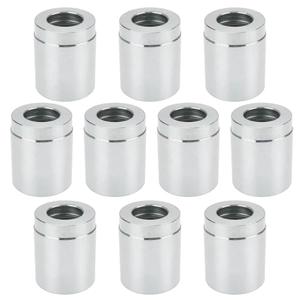 eMagTech Pack of 10 Hydraulic Swage Ferrules Non-Skive Hydraulic Swage Ferrules Hose Hydraulic Ferrules Suitable for SAE R1AT/R2AT Hoses, 3/8 inch