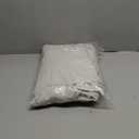 Awellife Farmhouse Shower Curtain Ruffle Linen Textured Boho Shower Curtain for Bathroom, Beige 72" W x 72" L