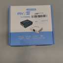 S Video RCA to HDMI Converter with RCA Cable + Svideo Cable + USB Cable, S-Video AV to HDMI Converte Compatible for PAL/NTSC for TV/PC/PS1/PS2/ STB/Xbox/VHS/VCR/DVD