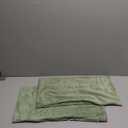BEDELITE Flannel Pillowcases Standard Set of 2, Super Soft Fleece Pillow Case Cover with Zipper for Bedroom, Sofa, Couch,Luxury Cozy Velvet Pillow Shams for All Seasons(20x12 Inches, Sage Green)