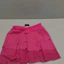 beroy Women's Swim Skirts Skorts Mesh Layered Ruffle Tummy Control Skirt Boxer Liner Bathing Suit Swimsuit Bottoms Pockets, S