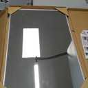 24x36 Mirror Rectangle Full Length Wall Mounted Hanging or Against Wall Metal Frame Dressing Make-up Mirrors for Entryway Bedroom Bathroom Living Room 24 36 36x24 inch Silver