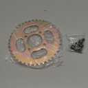 ATV Rear Sprocket 428 41T for 50cc 110cc 125cc Tao Roketa Coolster Kazuma Sunl Chinese Quads 4 Wheeler 48mm 68mm Bolt Spacing with Mounting Screws