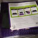Purple Double Seat Cushion | Pressure Reducing Grid Designed for Ultimate Comfort | Designed for Office Chairs | Made in The USA