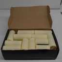 Set of 24 Waterproof Outdoor Flameless Candles, LED Candles with 4 Remote and Timer,(H 4" 5" 6" x D 2.2"),for Halloween Wedding Festiv
