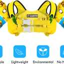 Chriffer Kids Swim Vest Life Jacket for 30-55 Pounds Boys and Girls, Toddler Floaties with Shoulder Harness Arm Wings for 2,3,4,5,6,7 Years Old Baby, Small