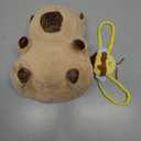 Cute Capybara Plush Soft Kawaii Capybara Plush Doll Pillow with Bee Backpack Capybara Stuffed Aniamls for Girls Kids Adults Birthdays Valentines Gift 12 inch