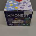 Clean Conscious Overnight Diapers | Up to 12 Hours of Protection | Hypoallergenic + Fragrance Free | Cozy Cloud + Star Signs | Size 6, 34 Count Club Box