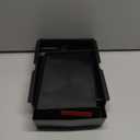 2PCS Center Console Organizer Compatible with Honda CRV 2023 2024 2025 2026 Accessories CR-V Hybrid Sport Armrest Storage Box Organizer Tray ABS Material