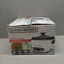 BLACK+DECKER 16-Cup Rice Cooker, RC516, 8-Cup Uncooked Rice, Steaming Basket, Removable Non-Stick Bowl, One Touch
