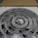 LED Chandeliers, Modern Crystal Chandelier Dining Room Living Room LED Ceiling Pendant Light 4 Rings Adjustable Stainless Steel Contemporary Chandeliers (4r Cool White)