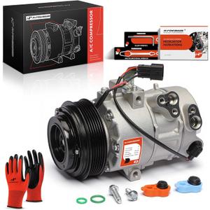 A-Premium Air Conditioner AC Compressor with Clutch Compatible with Hyundai Tucson 2.0L 2014-2015, 3-bolt Mounting