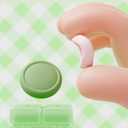 PlayVital Thumb Grips for Nintendo Switch 2, 8-Pack Silicone Joystick Caps for Joycon 2, Cute Accessories Comfort Thumbstick Grip Covers - White & Antique Yellow & Pink & Matcha Green