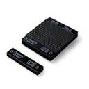 Geevorks Rechargeable Mini Coffee Scale with Timer,Coffee Scale Wireless Display,Pour Over Coffee Scale,3kg/0.1g High Precision,Tare,Zero Function,Unit Switching,Rechargeable