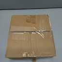 Red Co. Set of 4 Enamelware Metal Classic 8" Round Salad Plate, Solid White/Navy Blue Rim