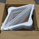 HOUSE DAY Black Wooden Hangers 30 Pack, Solid Wood Hanger with Non Slip Pant Bar, Heavy Duty Wooden Coat Hanger for Closet, Smooth Finish Wood Clothes Hangers for Shirts, Suits Jackets, Dress