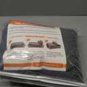 VANSOFY Couch Cover, Waterproof Sofa Covers Washable Slipcover Furniture Protector Couch Seat Covers Non-Slip Couch Cover for Dogs, Pets(Sofa, Dark Gray) (Sofa(Seat Width: 67.3"))