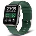 VEYKY Smart Watch, Smartwatch with Blood Oxygen Monitor, Blood Pressure, Fitness Tracker with Heart Rate Monitor, Full Touch Fitness Watch for Android and iOS for Women Men